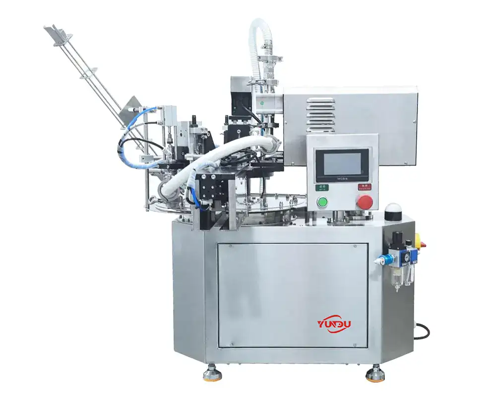 Desktop Single-Head Spout Pouch Filling and Capping Machine