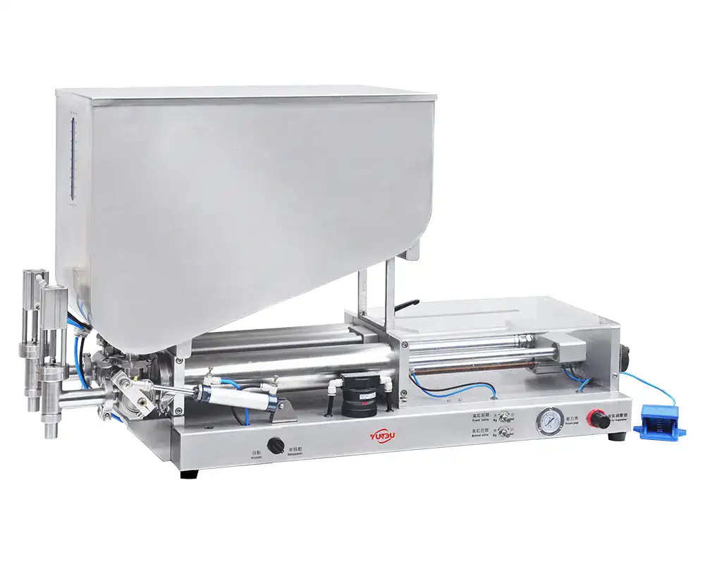Riempitrice pneumatica a doppia testa YDGG-1000-2
