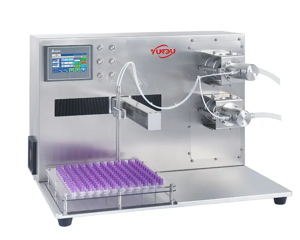 Matrix-Type Dual-Head Valve-Free Ceramic Pump Filling Machine