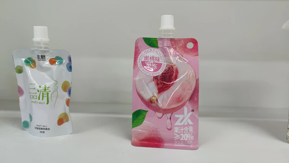 Food - Jelly Spout Bag Sample