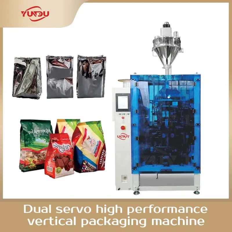 Servo-driven vertical packaging machine