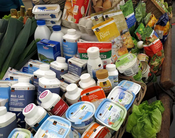 Présentoir d'échantillons de produits laitiers - yundu