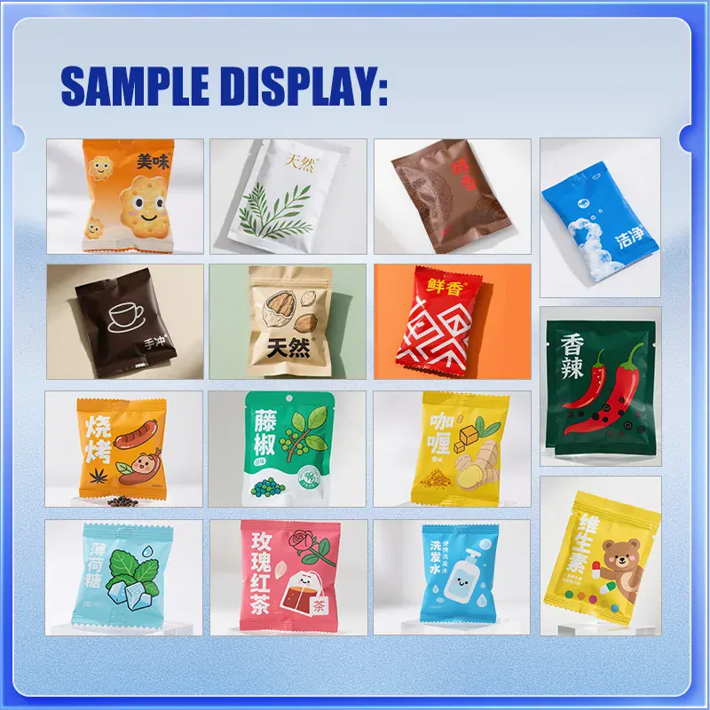 Sample in a small sachet
