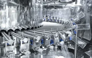 Beverage filling production line