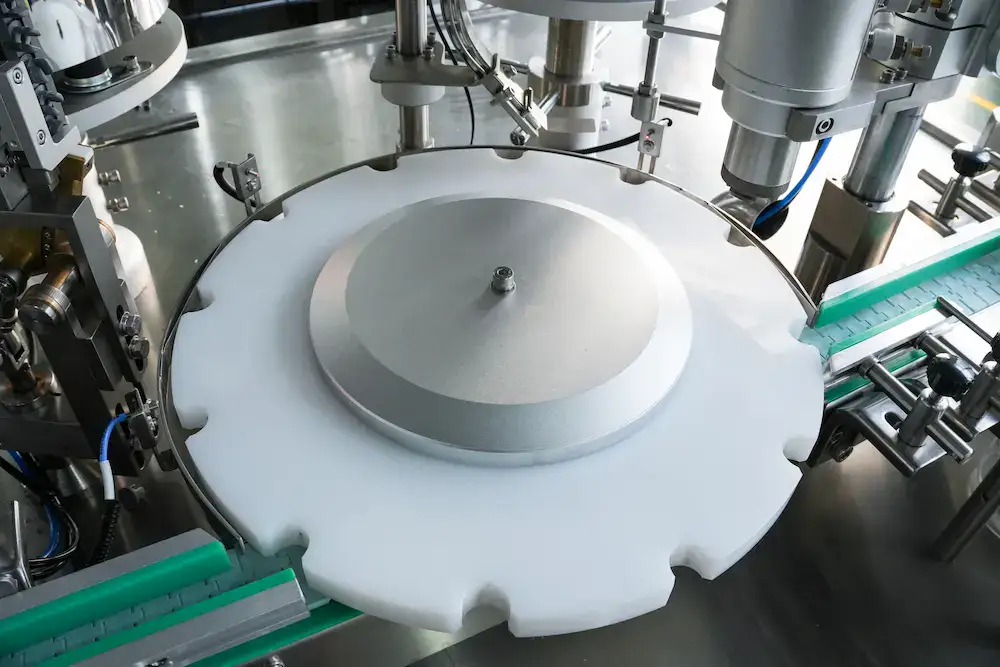 Vial Filling Machine – Rotary Turntable