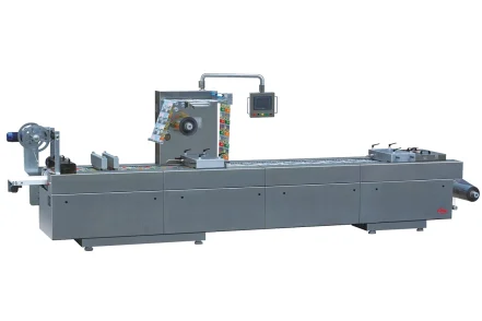 Rigid-box Stretching Vacuum Thermoforming Packaging Machine